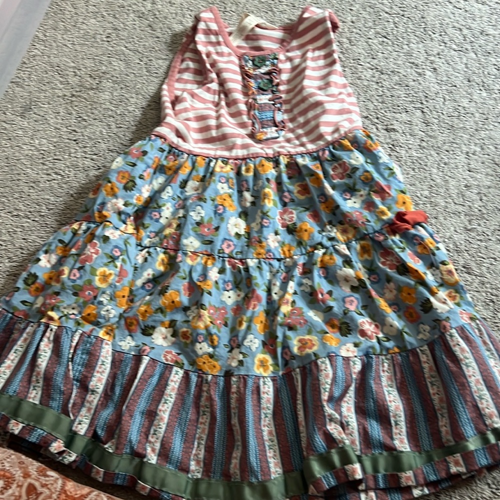 Matilda jane size 6 tiered light weight dress